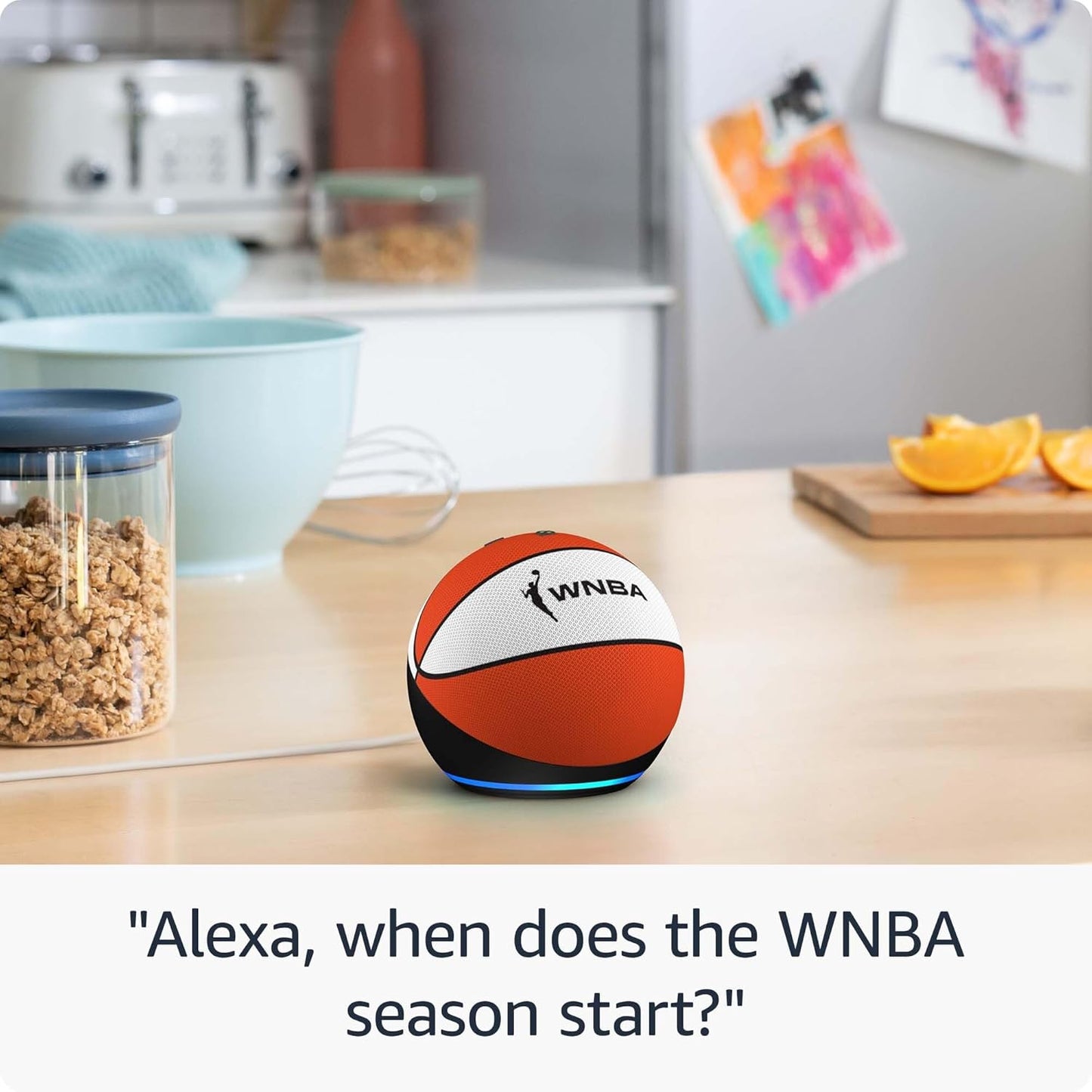 Echo Dot (newest model) | Officially Licensed NBA Limited-Edition