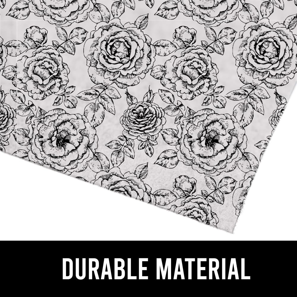 Gorilla Grip LeakGuard, nicht klebende Unterspülmatte für Küchenschränke, 24 x 40, wasserdichte, schnell trocknende Regaleinlage, langlebige, saugfähige Filzmatten für Badezimmerwaschbecken, Schränke, Kommoden, Damast, Taupe-Creme