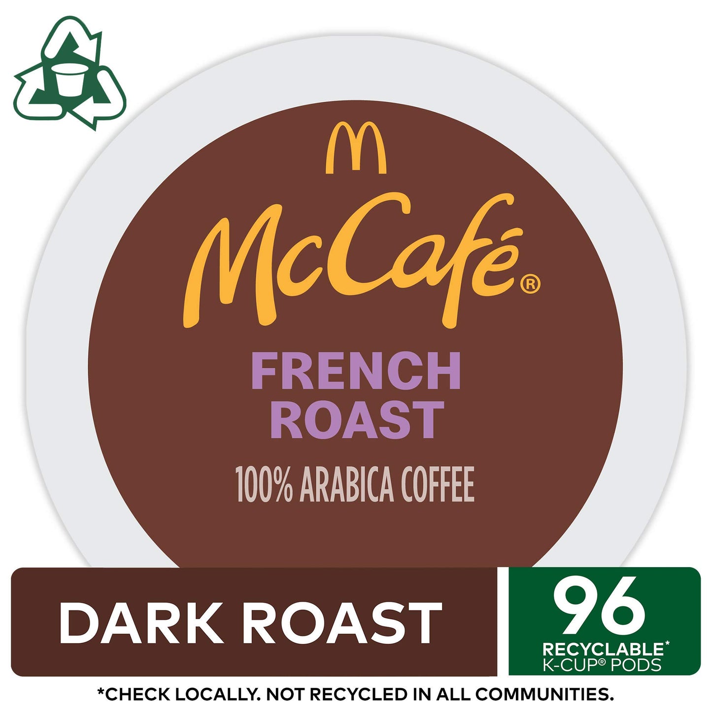McCafe Premium Medium Roast K-Cup Coffee Pods, Premium Roast, 84 Count