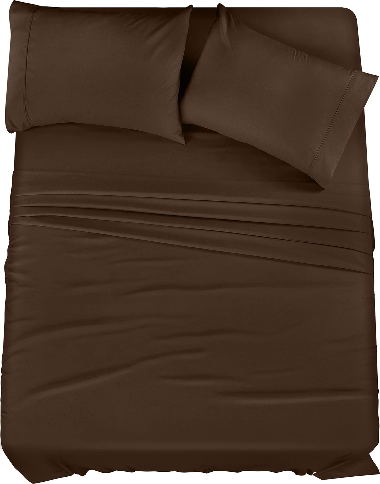 Utopia Bedding Full Bed Sheets Set - 4 Piece Bedding - Brushed Microfiber - Shrinkage and Fade Resistant - Easy Care TWIN