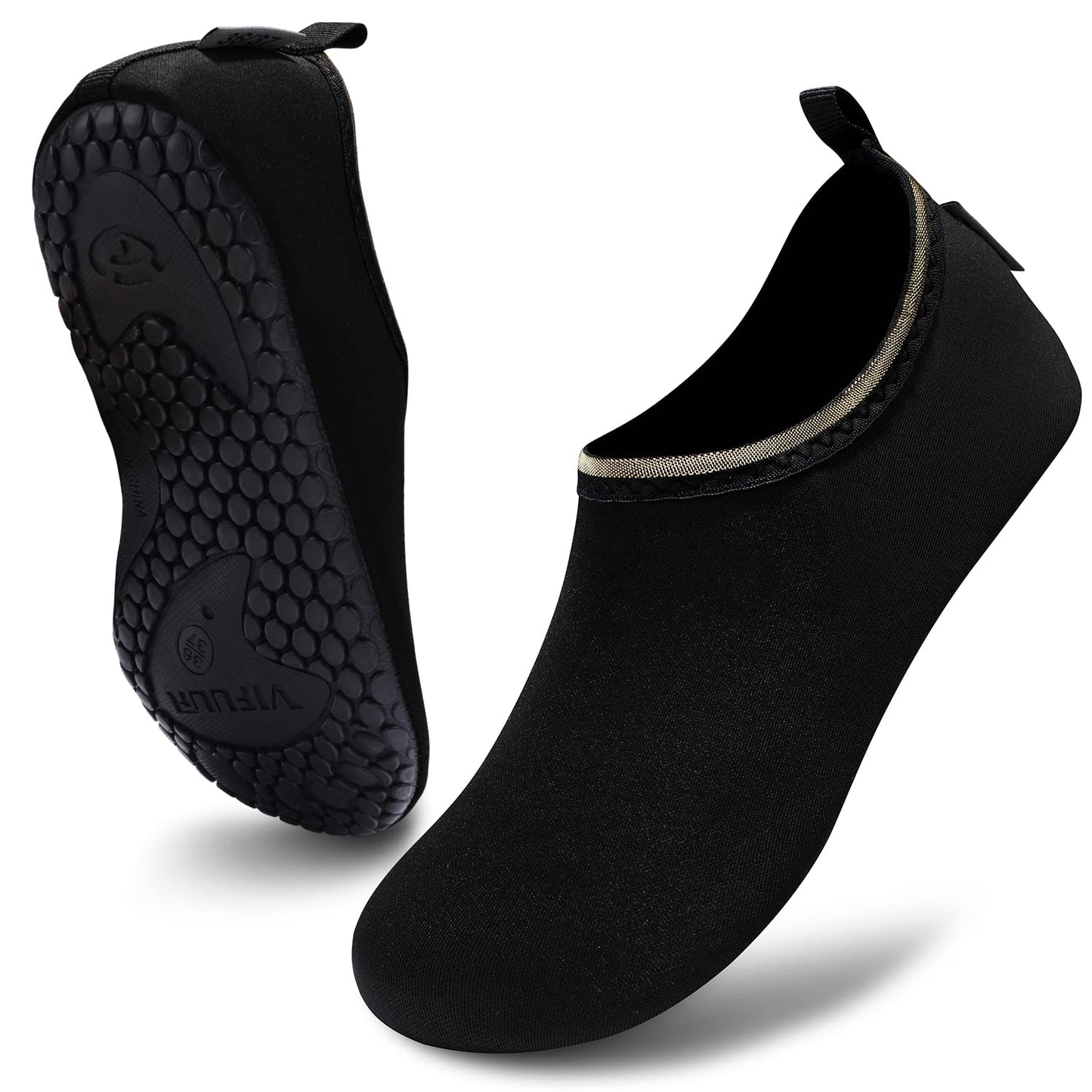 Chaussures de sports nautiques VIFUUR, chaussettes de yoga aquatiques à séchage rapide, pieds nus, à enfiler pour hommes et femmes