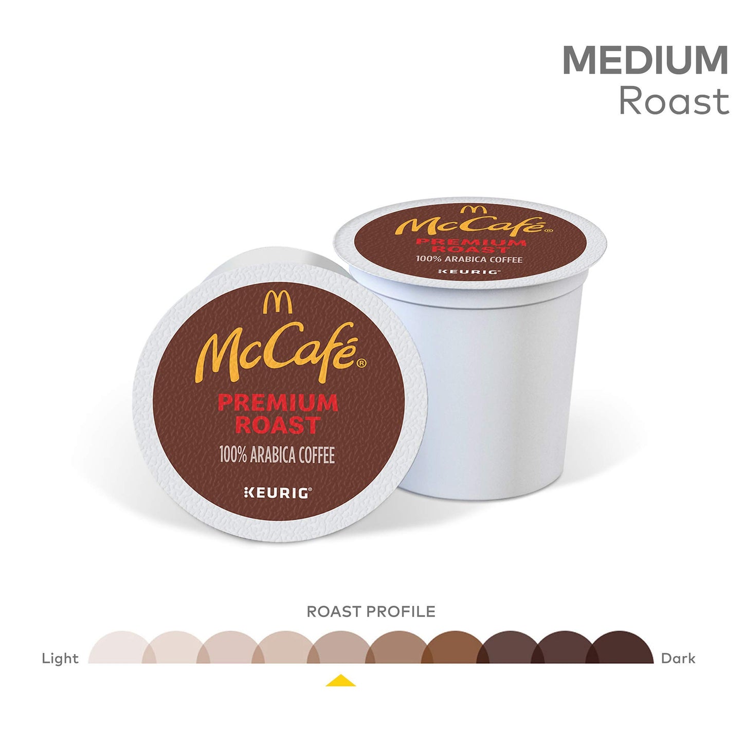 McCafe Premium Medium Roast K-Cup Coffee Pods, Premium Roast, 84 Count