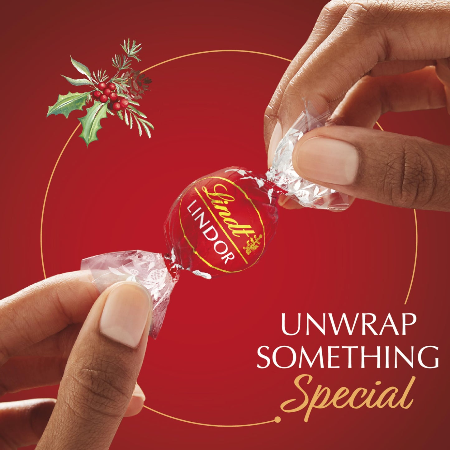 Lindt LINDOR Milk Chocolate Candy Truffles, Milk Chocolate with Smooth, Melting Truffle Center, 25.4 oz., 60 Count