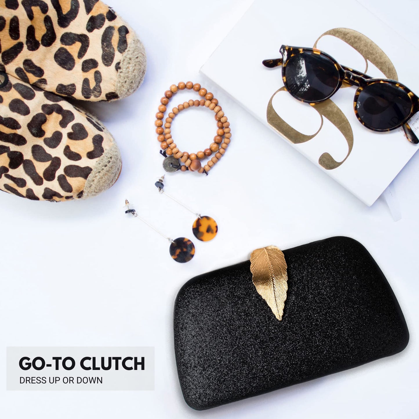 Abendtasche von Before & Ever – Kleine Clutch für die Hochzeit von Frauen – Abendhandtasche für Damen, formelle Umhängetasche, Abendclutch