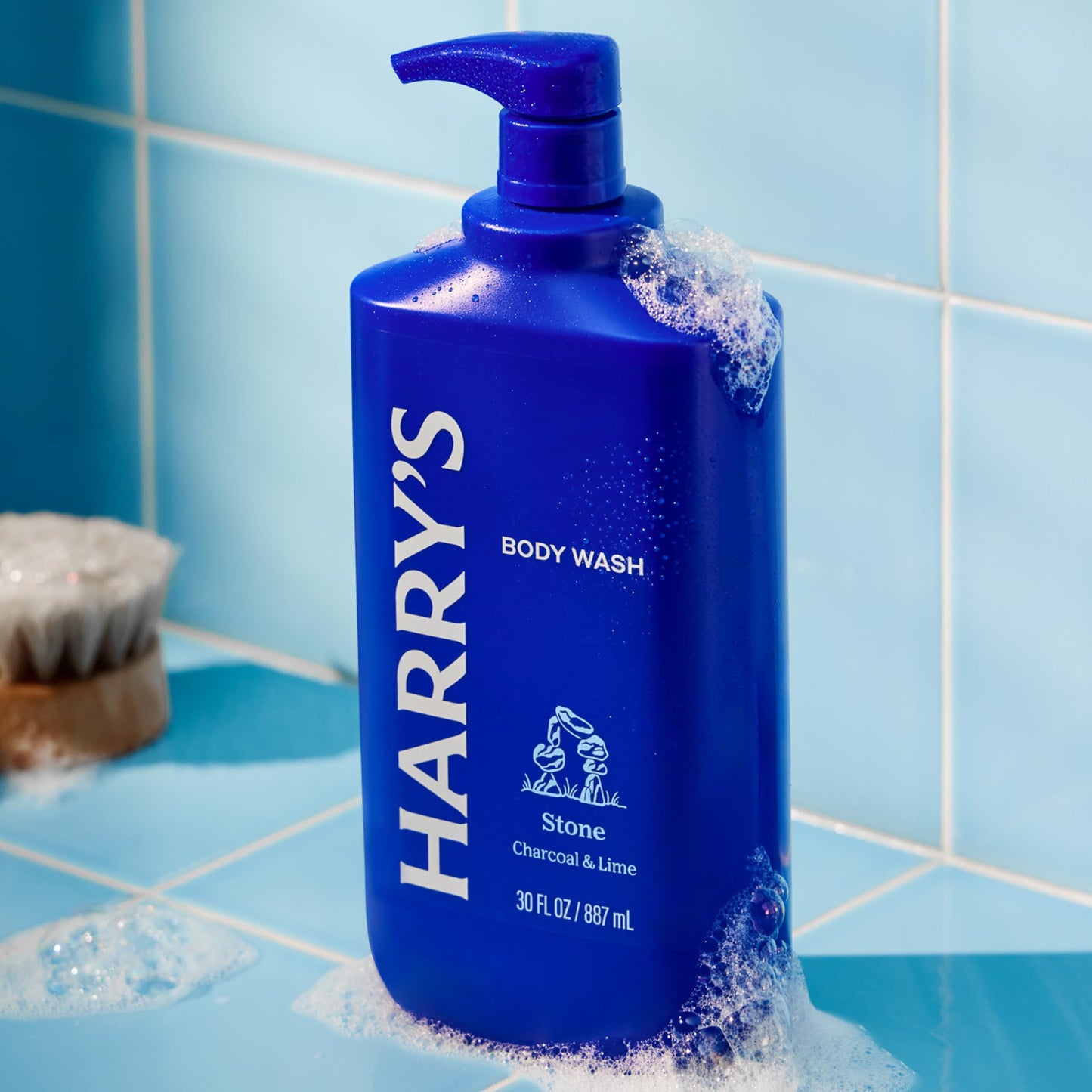 Harry's Men's Body Wash Shower Gel - Stone, 16 Fl Oz (Pack of 3)