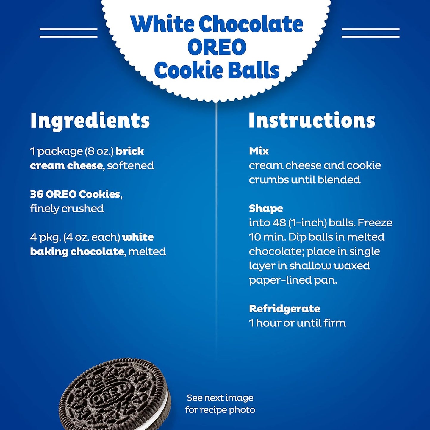 OREO Chocolate Sandwich Cookies, 30 Snackpackungen (4 Kekse pro Packung)