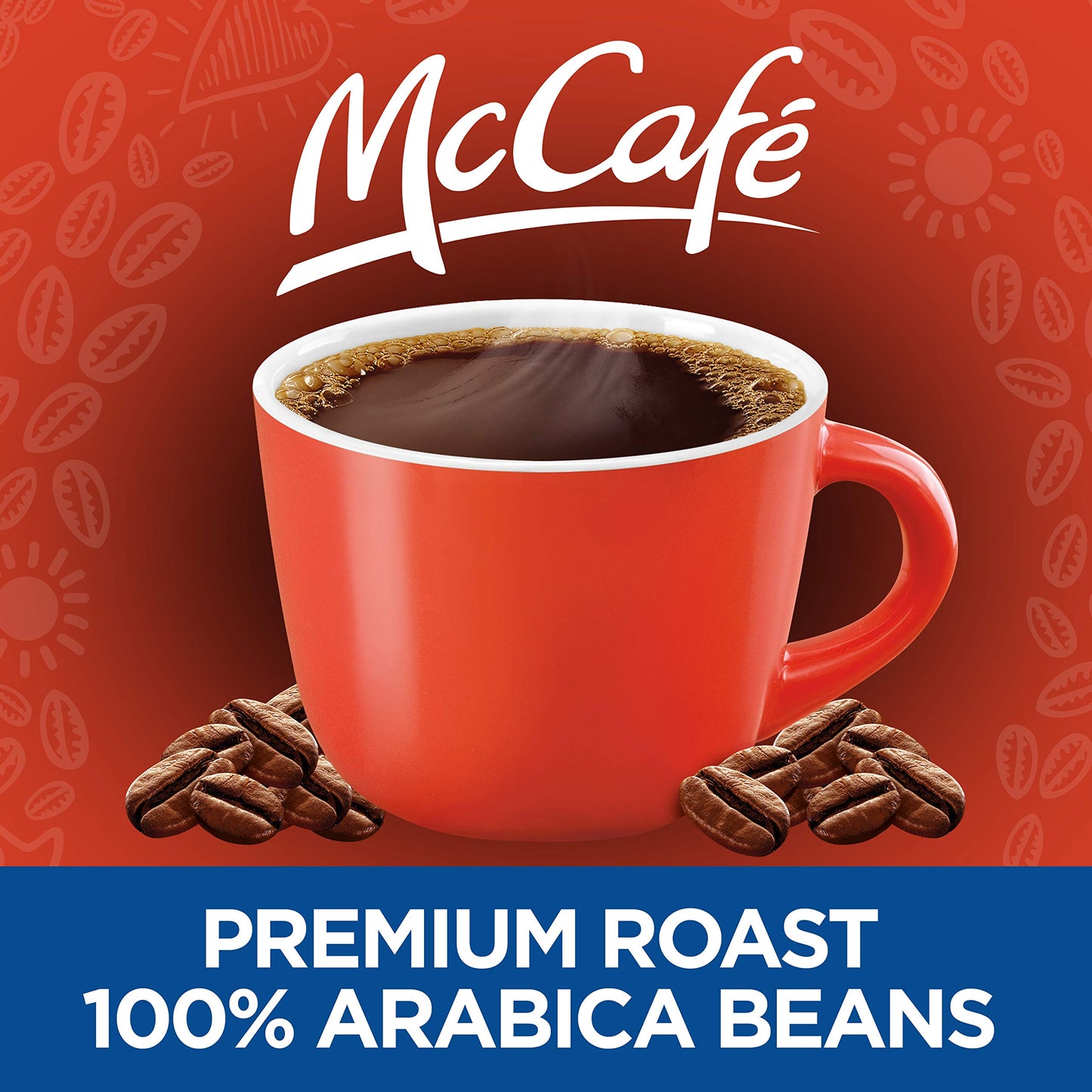 McCafe Colombian, Medium-Dark Roast Ground Coffee, 24 oz Canister