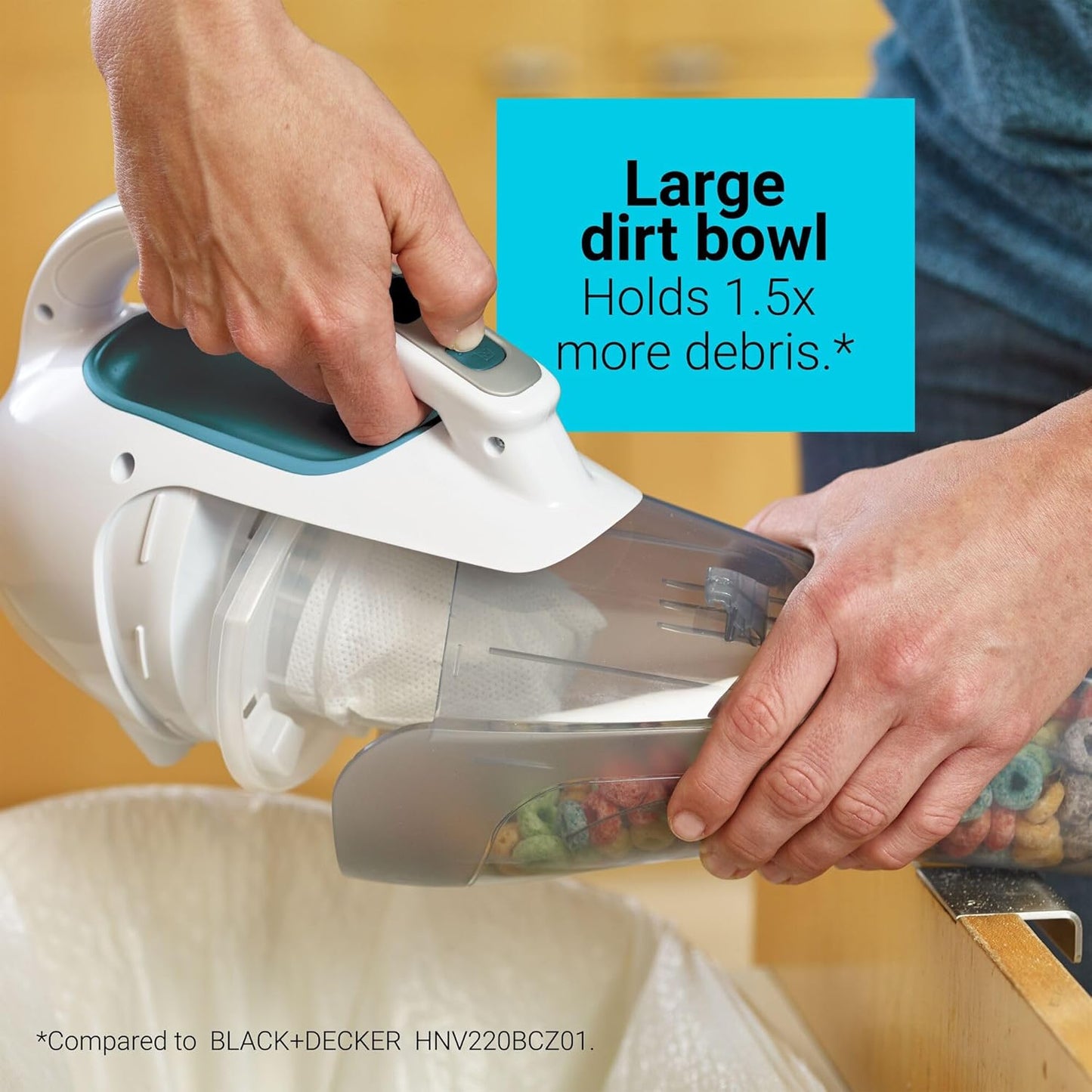 BLACK+DECKER dustbuster Cordless Handheld Vacuum, Home and Car Vacuum (HHVI315JO42)