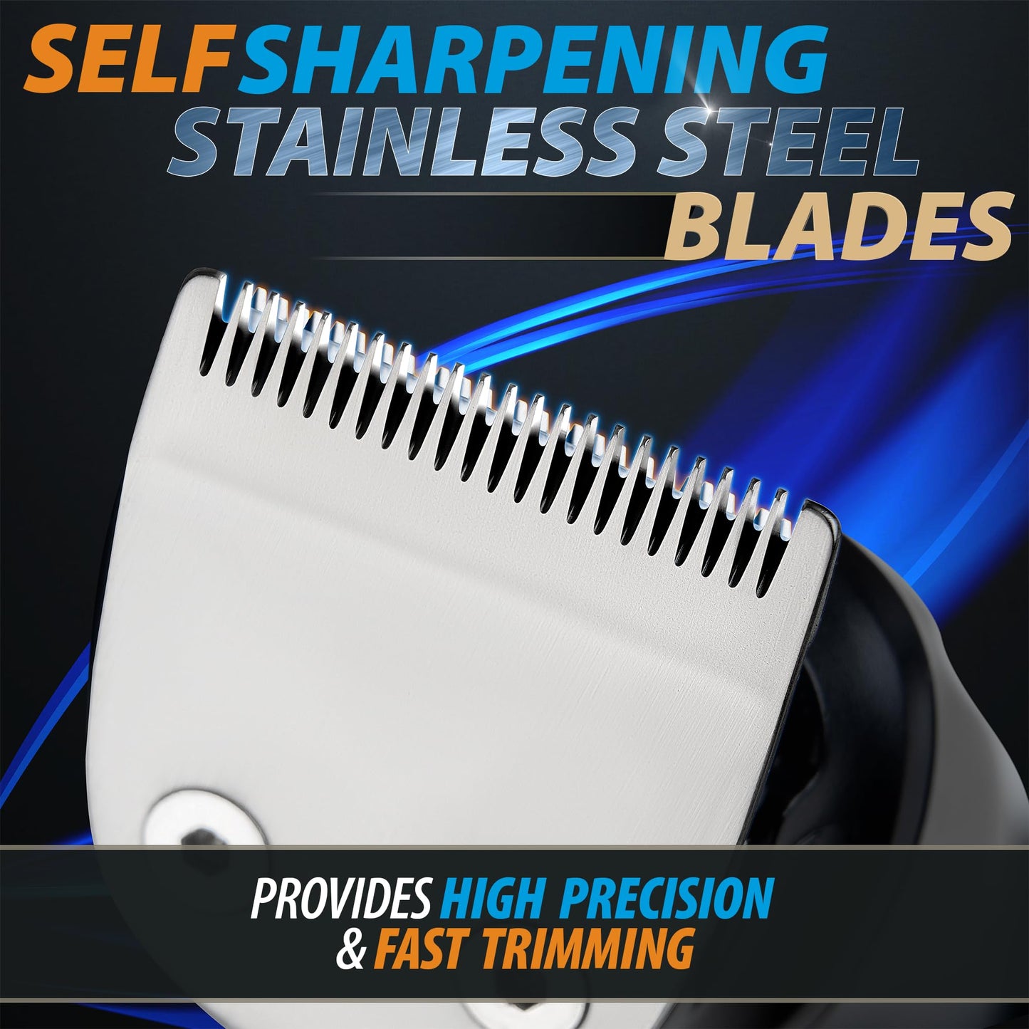 Beard Trimmer, 21 Piece All-in-One Mens Grooming Kit and Hair Clipper, Nose, Ear,Body and Face, Electric Razor with USB Recharge Dock