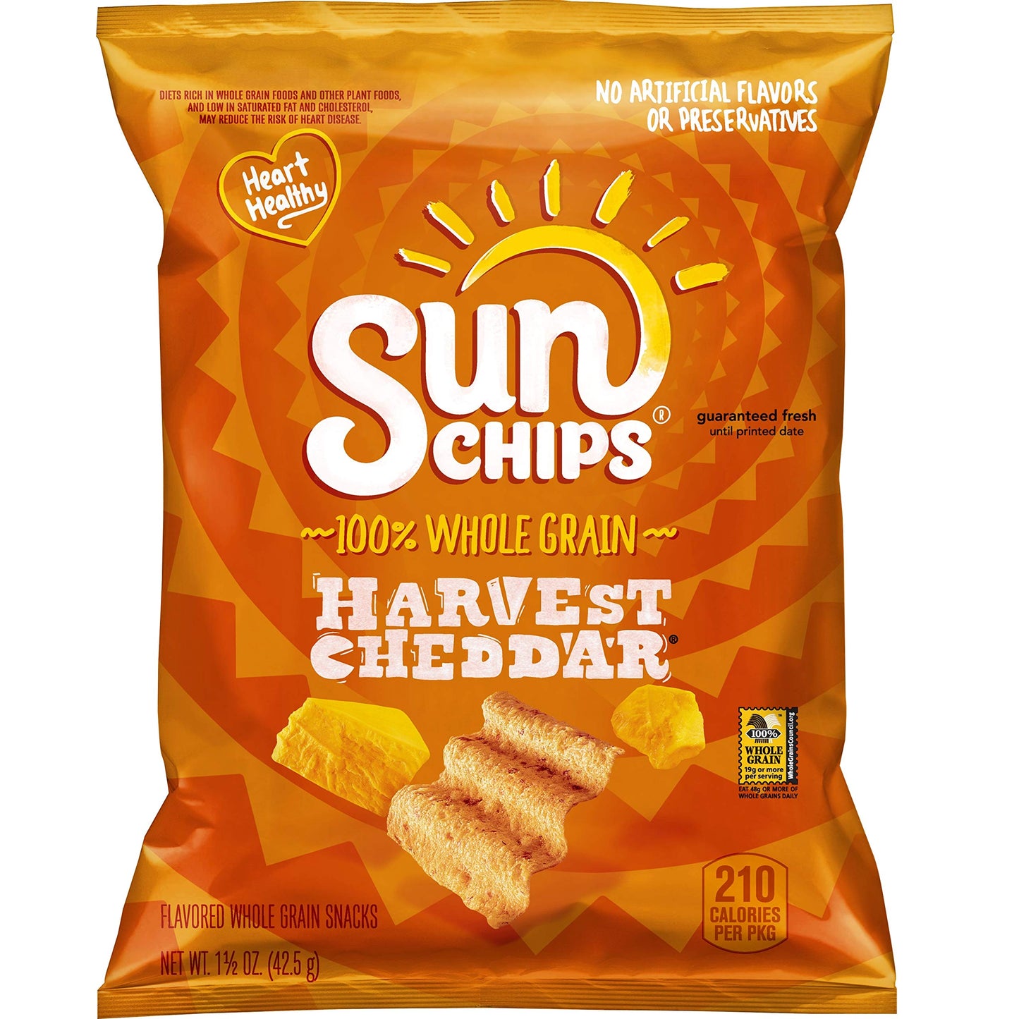 SunChips Multigrain Snacks, Variety Pack, 1 Ounce (Pack of 40)