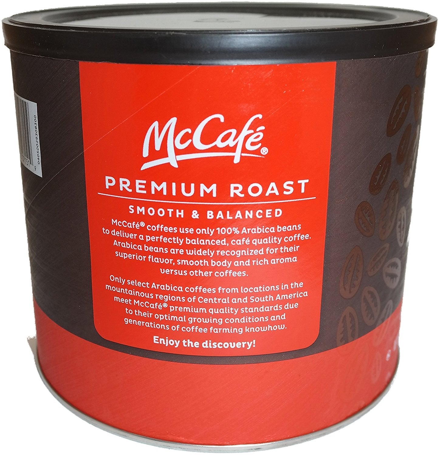 McCafe Colombian, Medium-Dark Roast Ground Coffee, 24 oz Canister