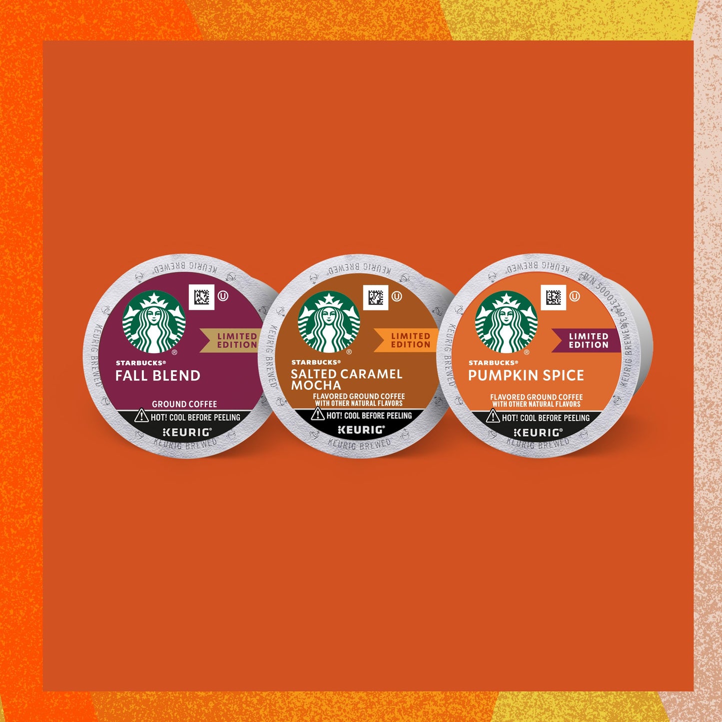 Starbucks K-Cup-Kaffeepads, natürlich aromatisiertes Kaffee-Vielfaltspaket für Keurig-Kaffeemaschinen, 100 % Arabica, 1 Schachtel (40 Pads)