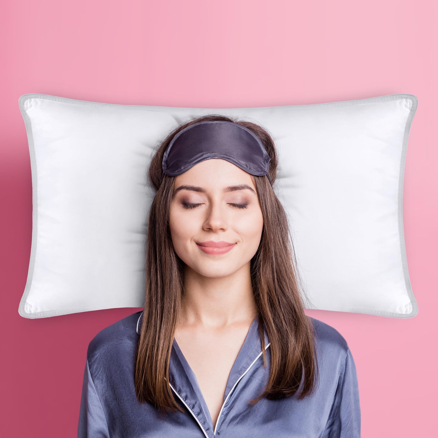 Utopia Bedding Bettkissen zum Schlafen (weiß), Queen Size, 2er-Set, Hotelkissen, Kühlkissen für Seiten-, Rücken- oder Bauchschläfer
