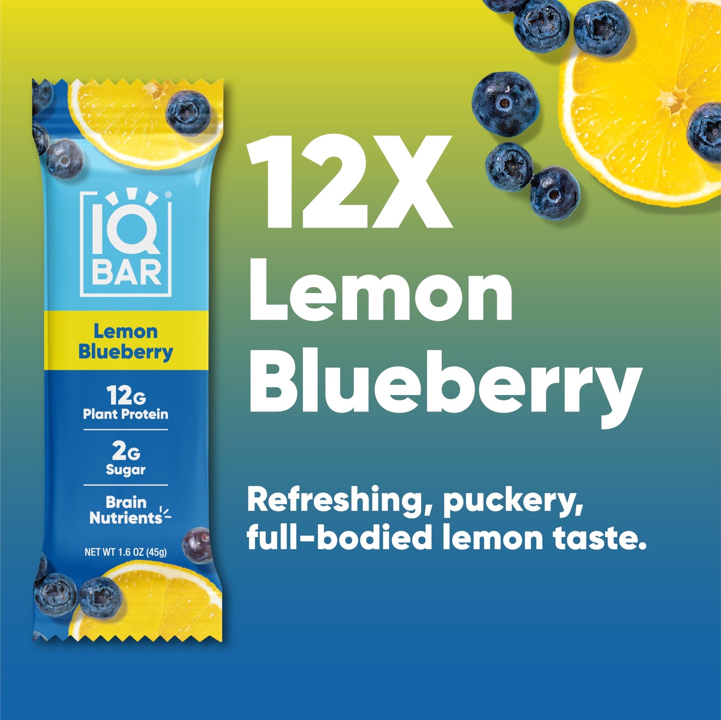 IQBAR Brain and Body Plant Protein Bars - 7 Bar Sampler Pack - Gluten Free, High Fiber, Vegan Snacks - Low Sugar Meal Replacement