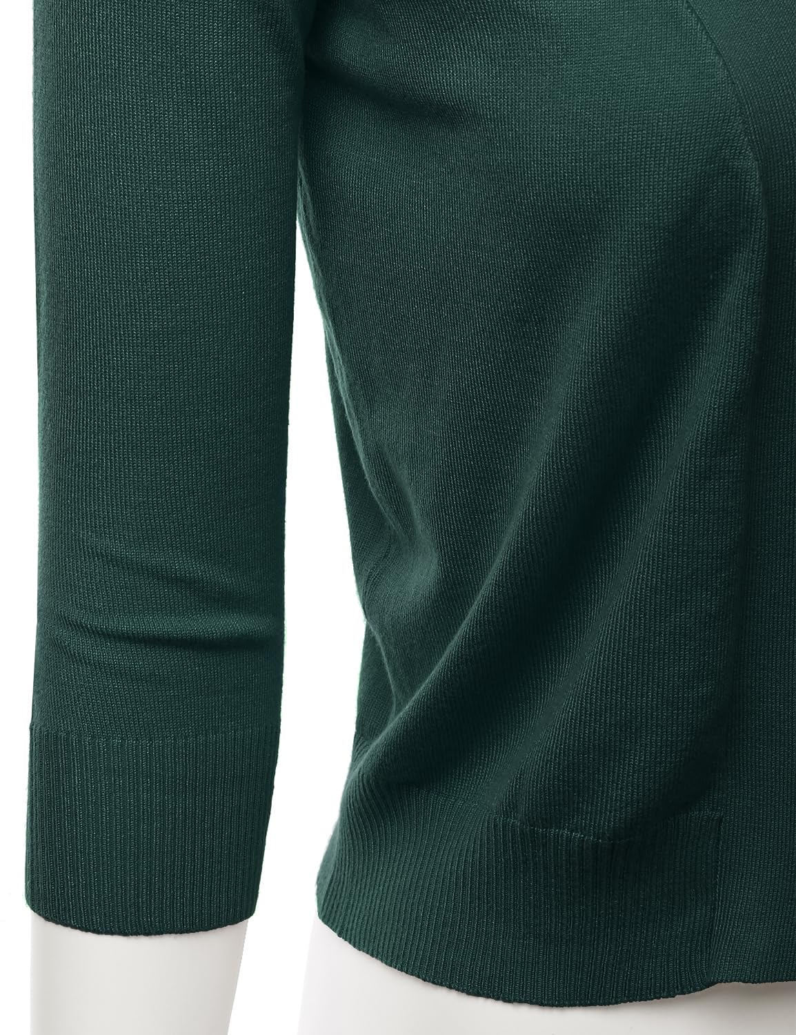 LALABEE Damen-Bolero, klassisch, 3/4-Ärmel, vorne offen, kurz, Cardigan, Shrugs für Kleider (S~XXL)