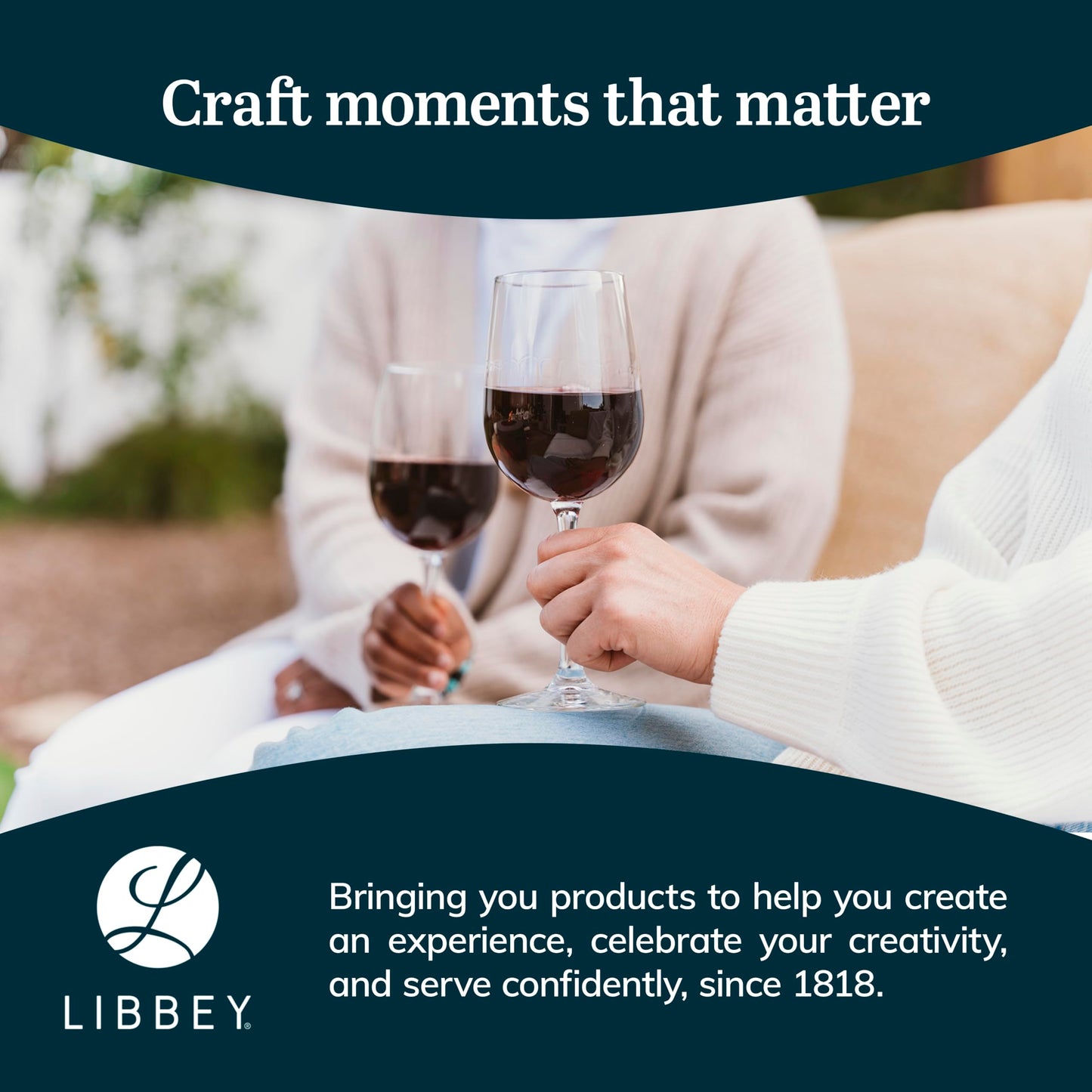 Libbey Vina Red Balloon Wine Glasses, 18.25 Oz Elegant Large Red Wine Glasses Set of 6, Long Stem Glass Wine Glasses for Weddings, Birthdays, and More
