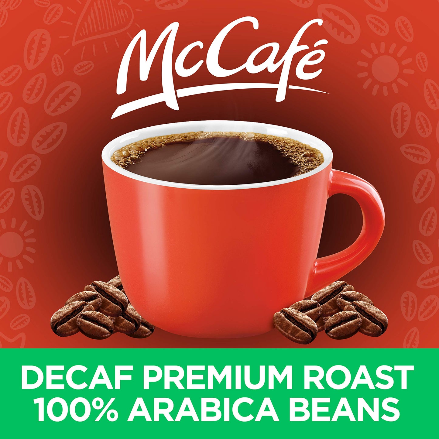 McCafe Premium Roast Decaf, Medium Roast Ground Coffee, 12 oz Bag