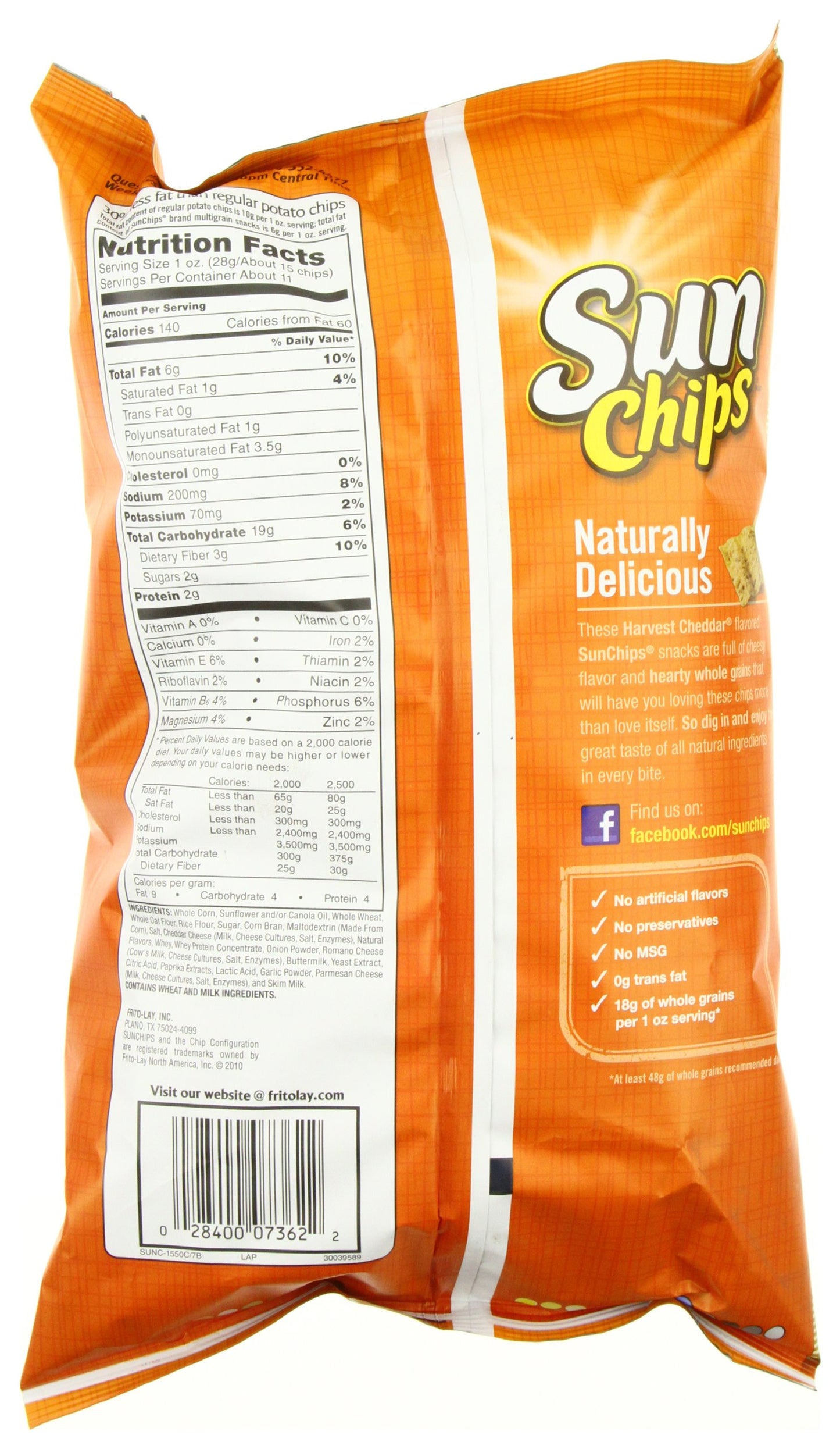 SunChips Multigrain Snacks, Variety Pack, 1 Ounce (Pack of 40)