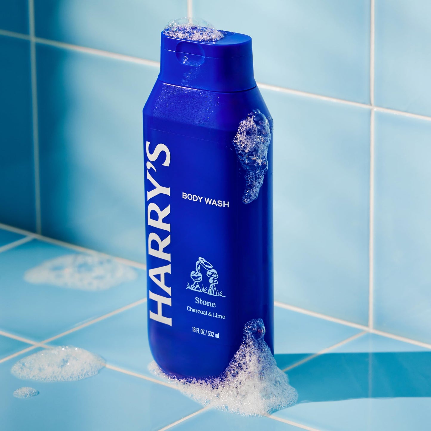 Harry's Men's Body Wash Shower Gel - Stone, 16 Fl Oz (Pack of 3)