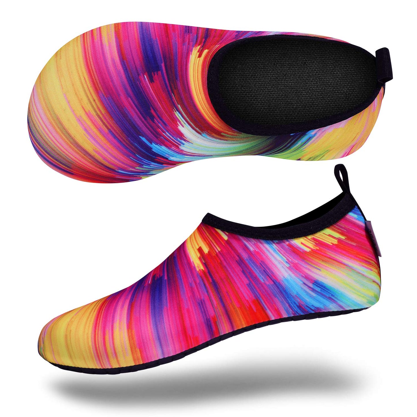 Chaussures de sports nautiques VIFUUR, chaussettes de yoga aquatiques à séchage rapide, pieds nus, à enfiler pour hommes et femmes