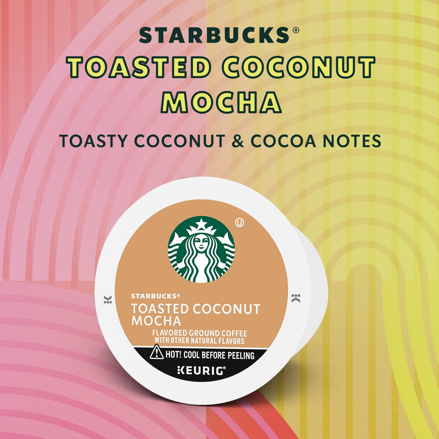 Starbucks K-Cup-Kaffeepads, natürlich aromatisiertes Kaffee-Vielfaltspaket für Keurig-Kaffeemaschinen, 100 % Arabica, 1 Schachtel (40 Pads)