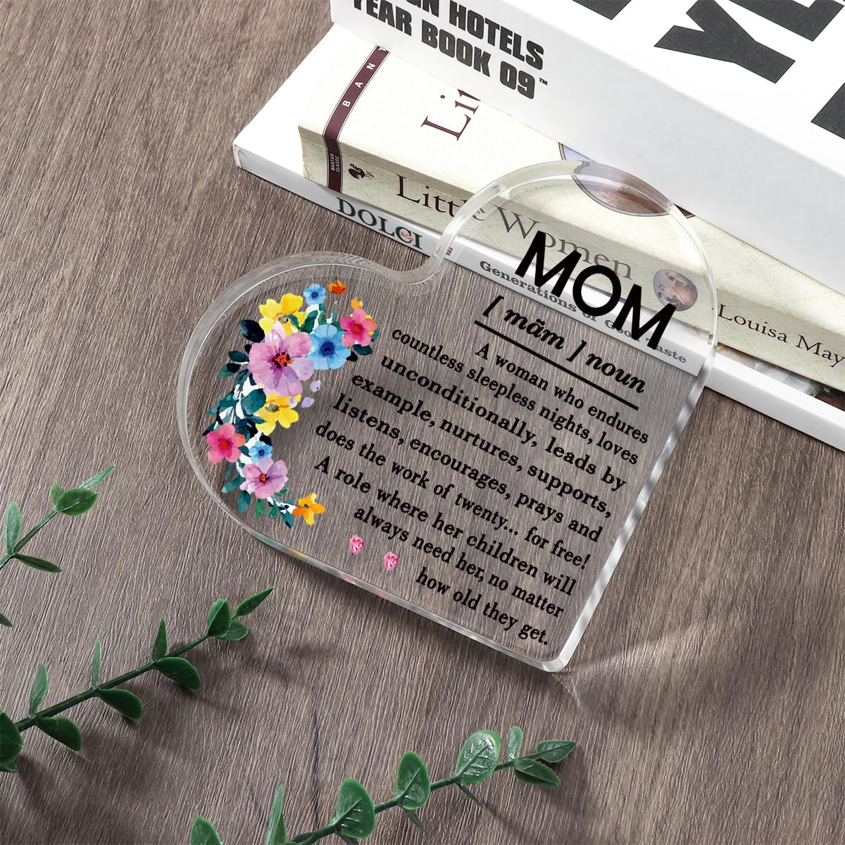 A heartfelt thank-you gift that says it all—beautifully printed on a clear 4.7 x 4.3 inch acrylic sign. Stylish, lightweight, and ready to display on any desk, shelf, or tabletop. Each piece is gift-ready and designed to leave a lasting impression.