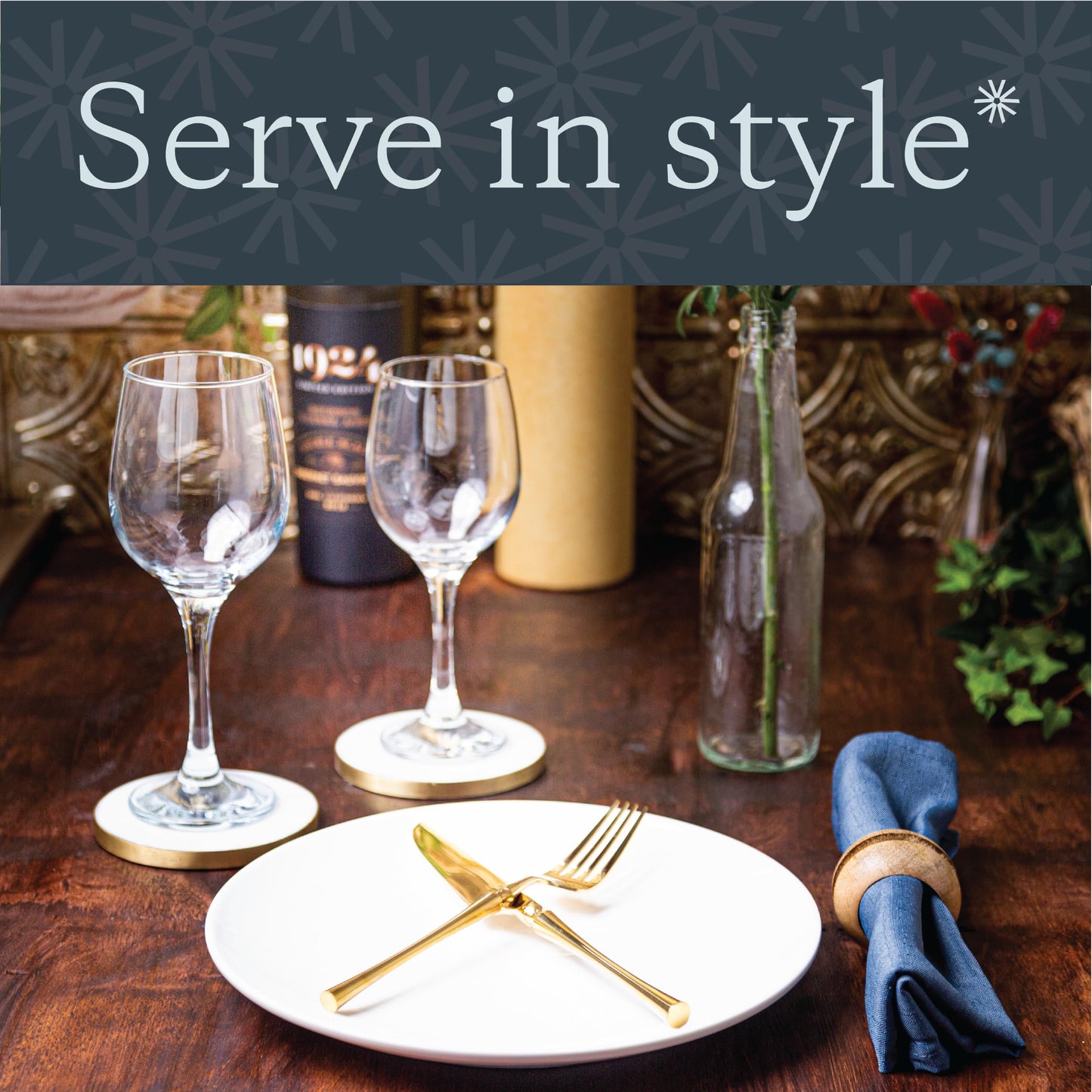 Vikko Ceramic Dinner Plates – Stackable White Plates