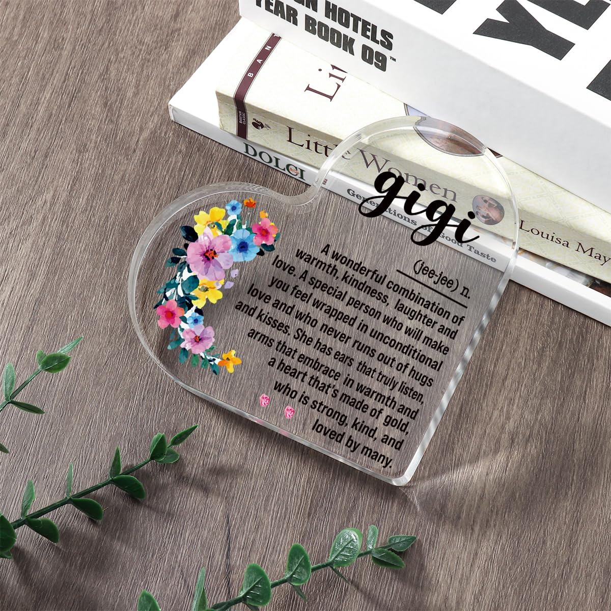 A heartfelt thank-you gift that says it all—beautifully printed on a clear 4.7 x 4.3 inch acrylic sign. Stylish, lightweight, and ready to display on any desk, shelf, or tabletop. Each piece is gift-ready and designed to leave a lasting impression.