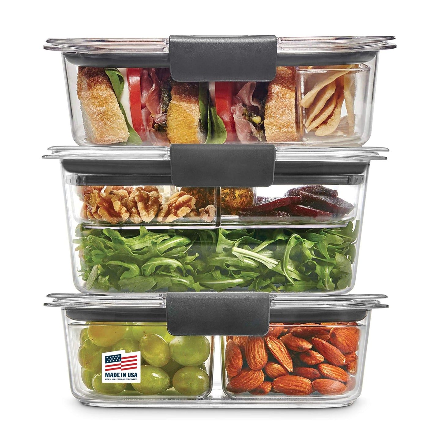 Food Storage Containers BPA Free Airtight Lids