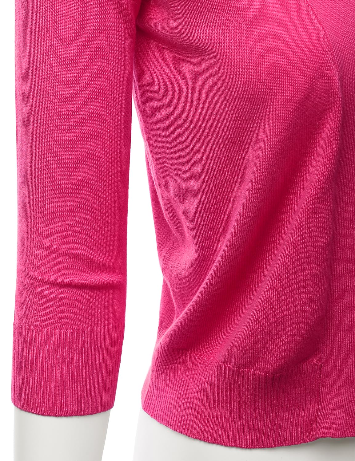 LALABEE Damen-Bolero, klassisch, 3/4-Ärmel, vorne offen, kurz, Cardigan, Shrugs für Kleider (S~XXL)