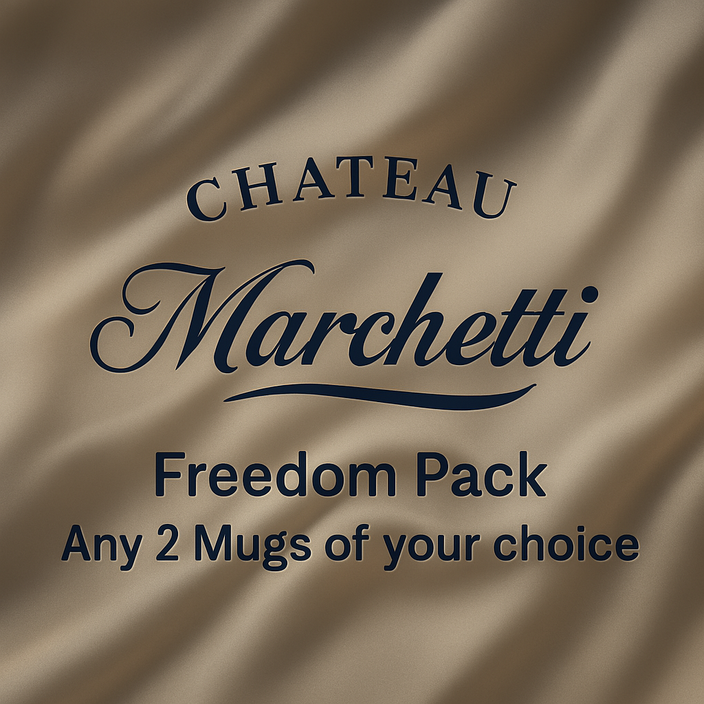 Chateau Marchetti® Luxe Giftset – Freedom Edition | 15oz Mug