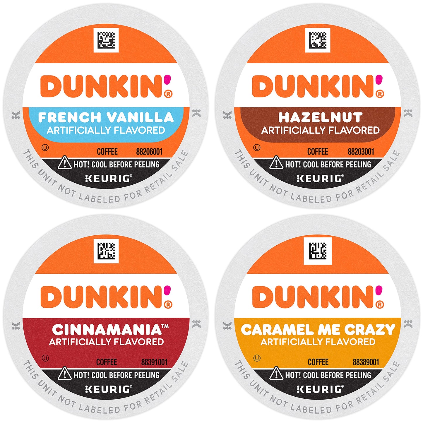 Dunkin' Best Sellers Coffee Variety Pack, 60 Keurig K-Cup Pods