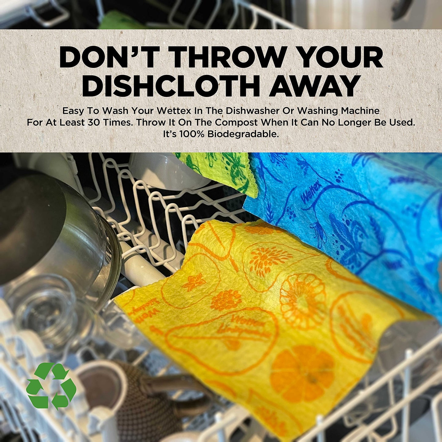 The Original 10 Pack Swedish Dishcloth