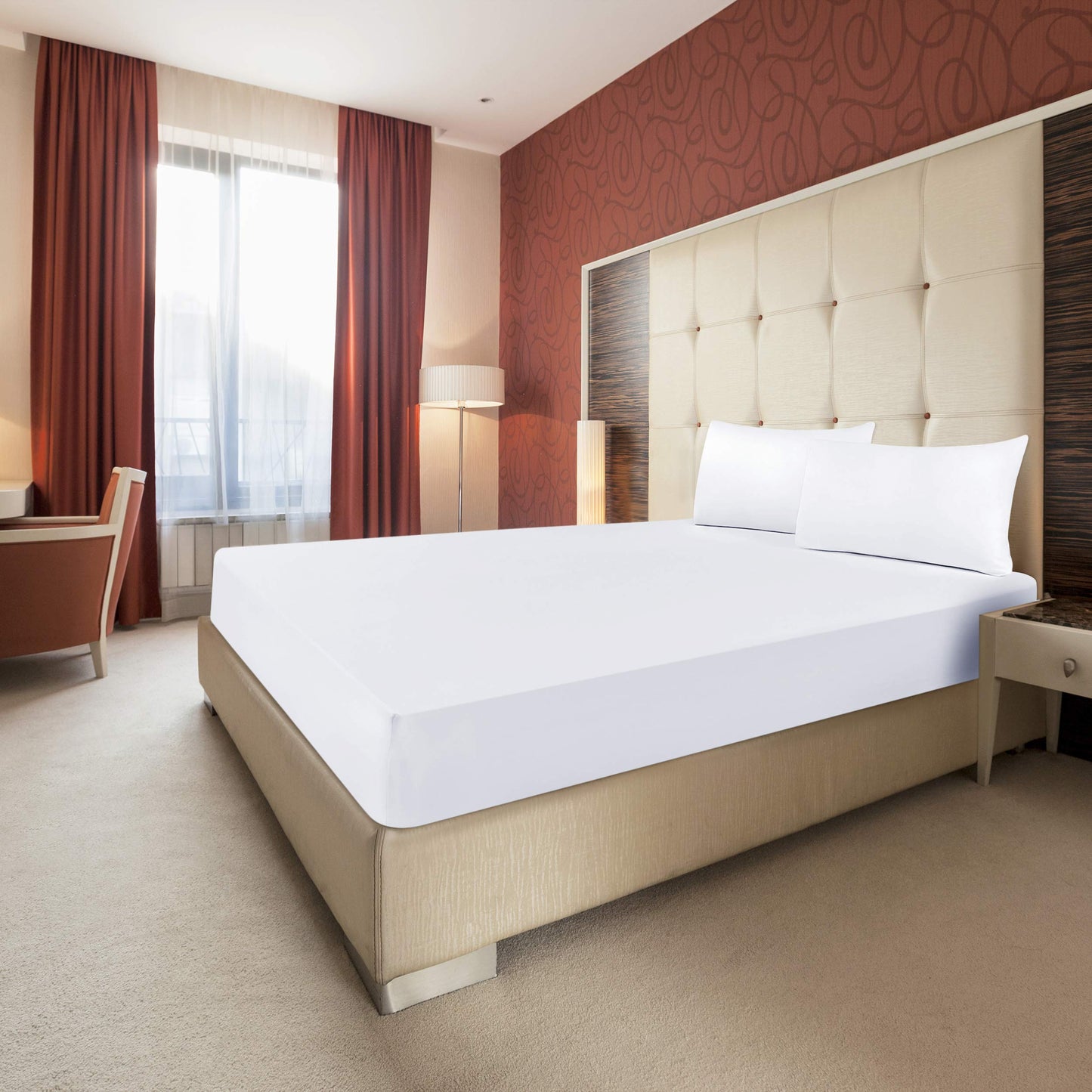 Utopia Bedding Spannbettlaken für Queensize-Betten – Großpackung mit 6 Spannbettlaken – weiche gebürstete Mikrofaser – tiefe Taschen – schrumpft und verblasst nicht – pflegeleicht (grau)