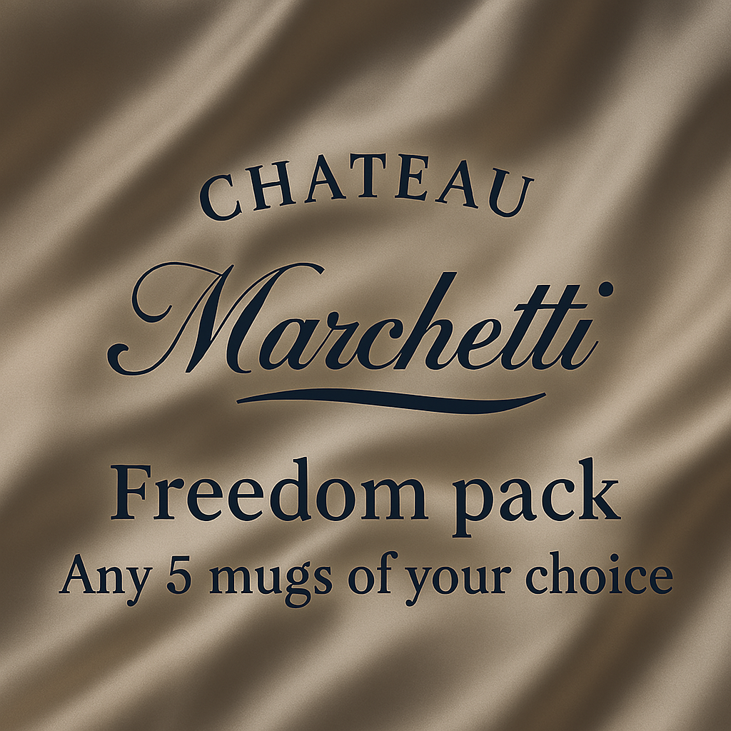 Chateau Marchetti® Luxe Giftset – Freedom Edition | 15oz Mug