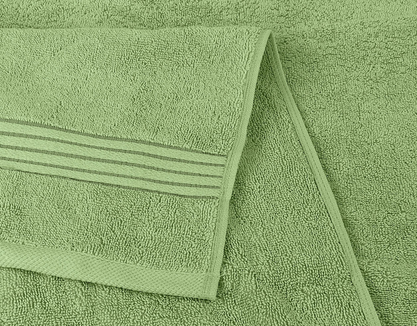 Utopia Towels - 600 GSM 8-Piece Premium Towel Set, 2 Bath Towels, 2 Hand Towels and 4 Washcloths -100% Ring Spun Cotton - Machine Washable, Super Soft and Highly Absorbent (Beige)