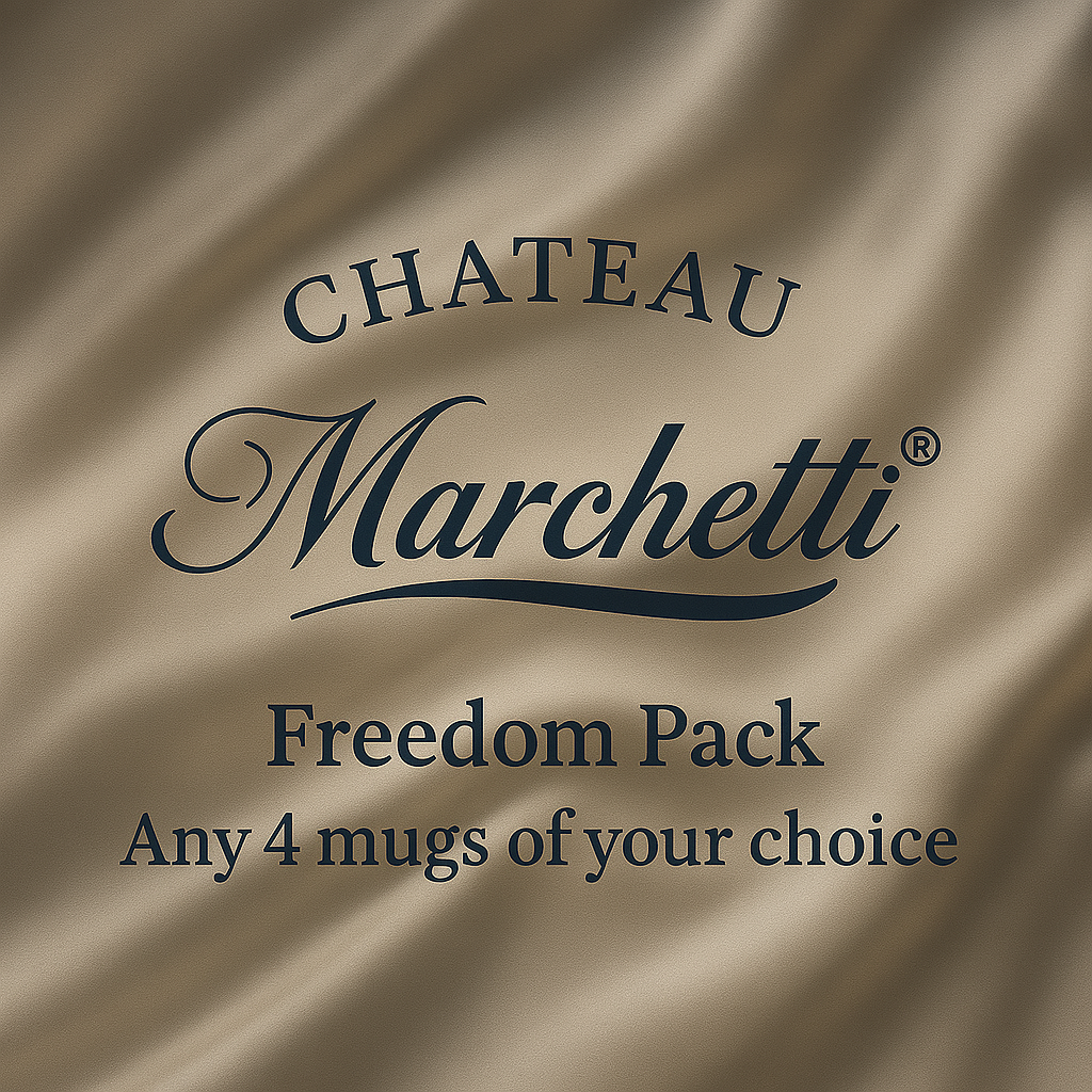 Chateau Marchetti® Luxe Giftset – Freedom Edition | 15oz Mug