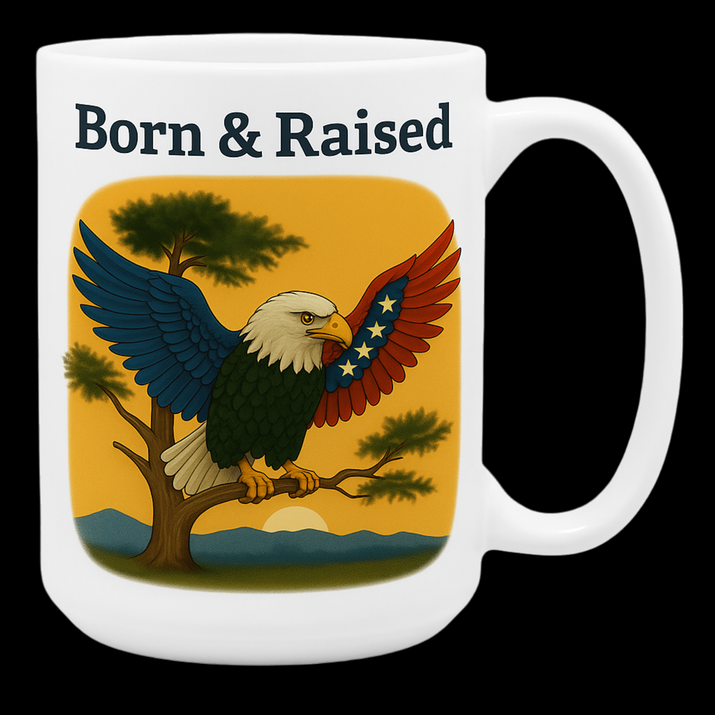 Chateau Marchetti® Giftset – “Born & Raised” | 15oz Heritage Mug