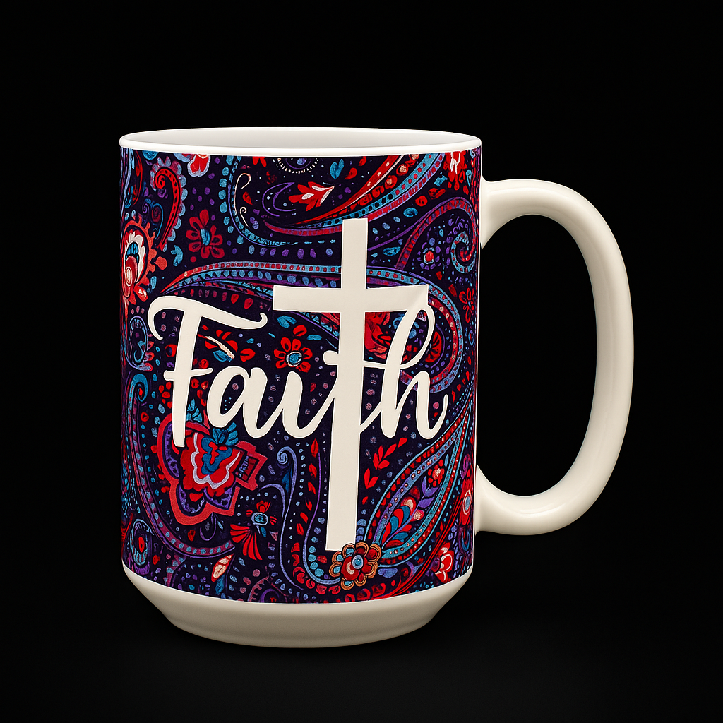 Chateau Marchetti® Giftset – Faith & Grace | 15oz Mug