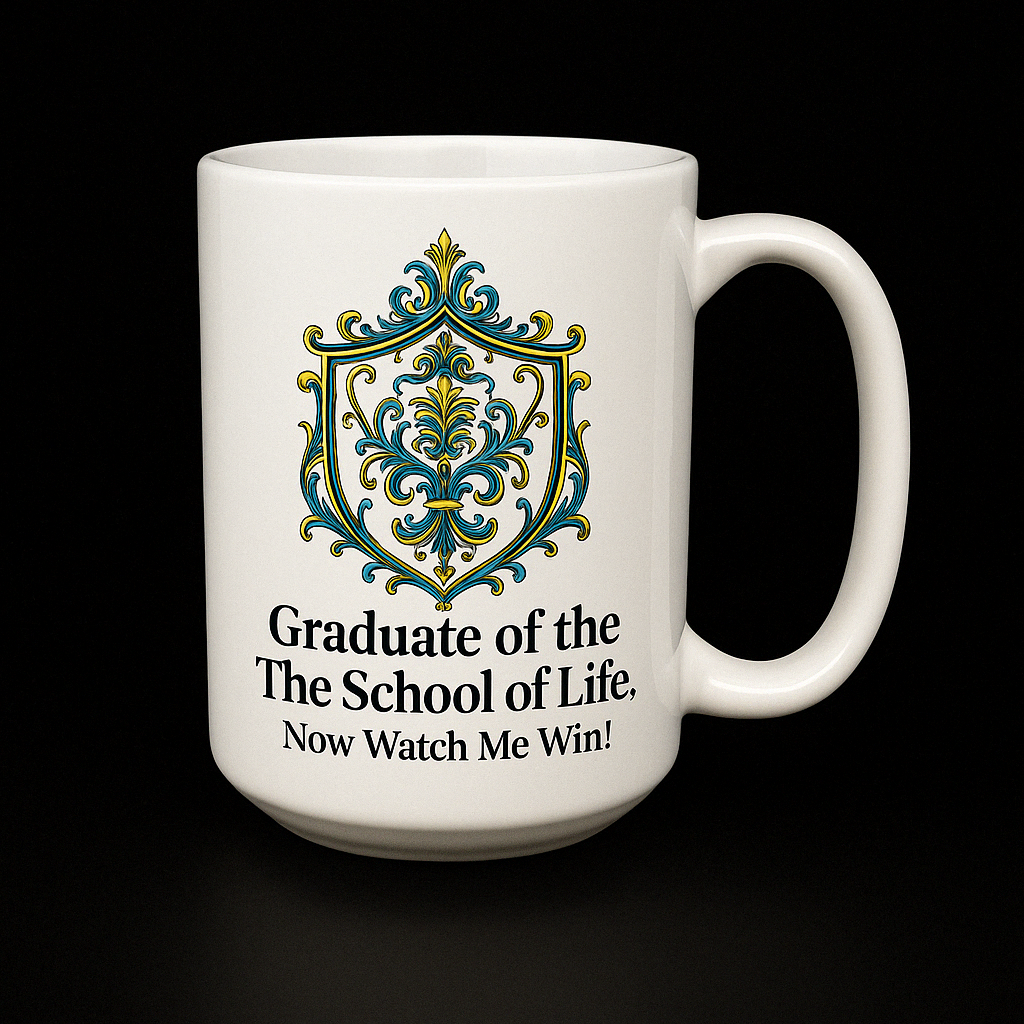 Chateau Marchetti® Giftset – School of Life Series | 15oz Mug