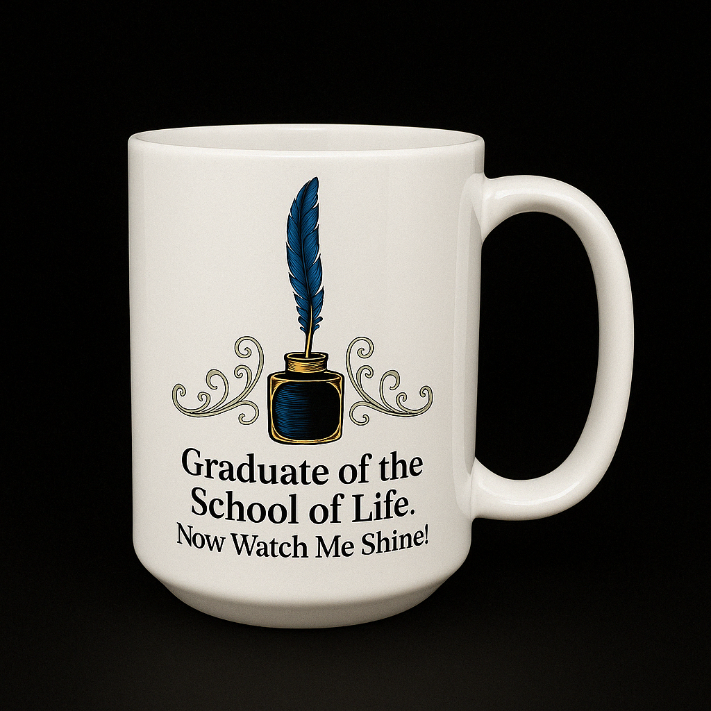 Chateau Marchetti® Giftset – School of Life Series | 15oz Mug