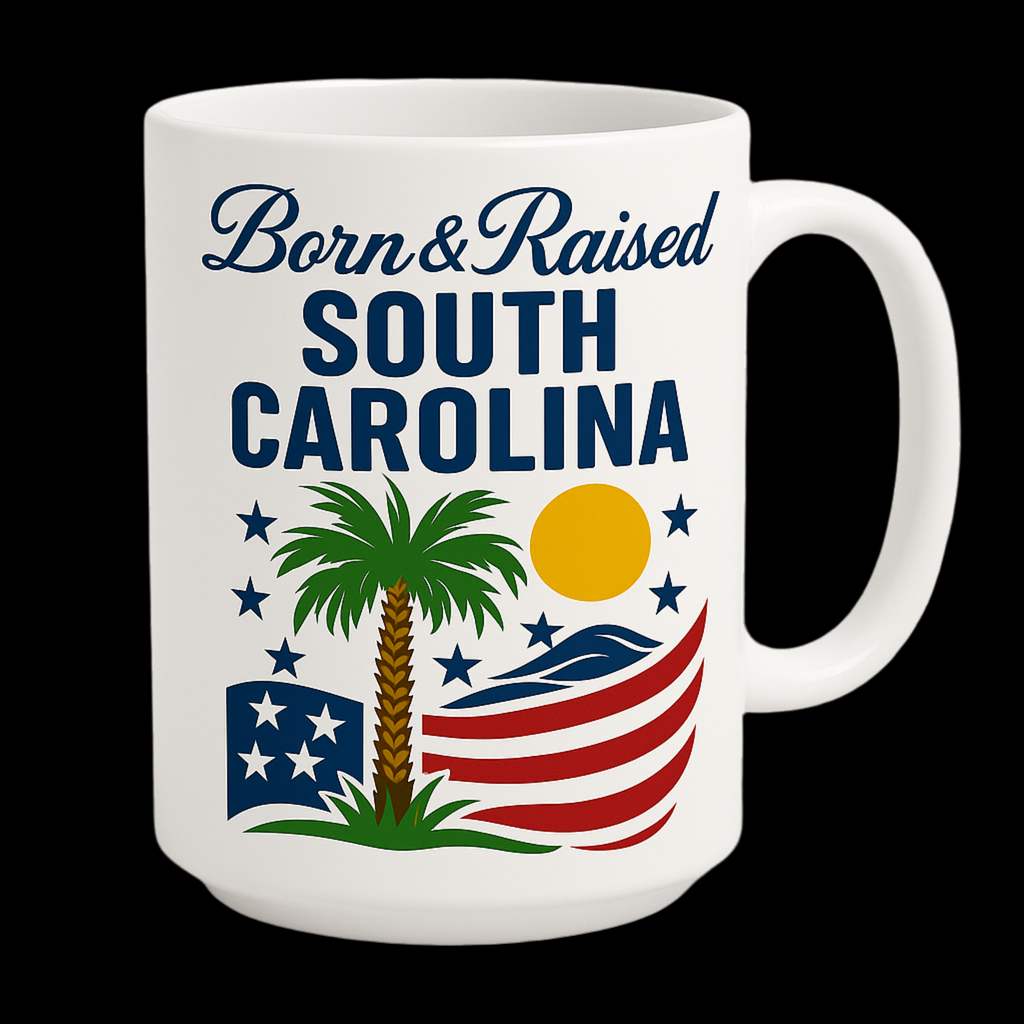 Chateau Marchetti® Giftset – “Born & Raised” | 15oz Heritage Mug