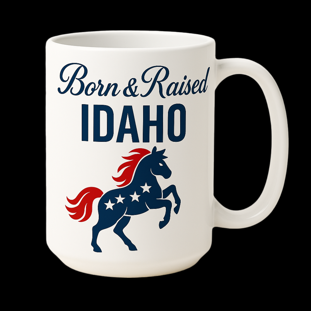 Chateau Marchetti® Giftset – “Born & Raised” | 15oz Heritage Mug