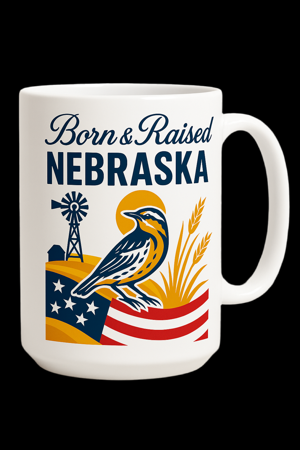 Chateau Marchetti® Giftset – “Born & Raised” | 15oz Heritage Mug