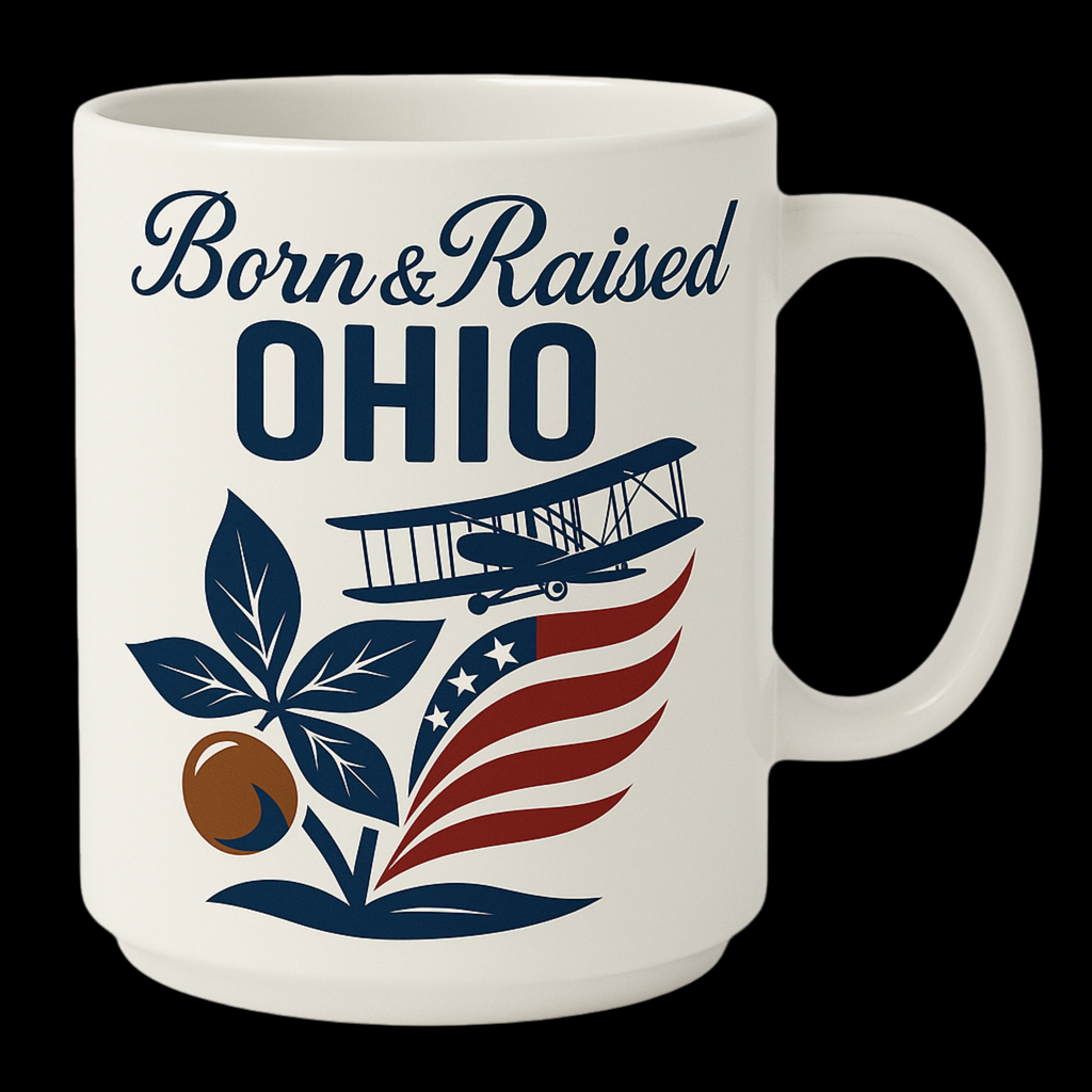 Chateau Marchetti® Giftset – “Born & Raised” | 15oz Heritage Mug