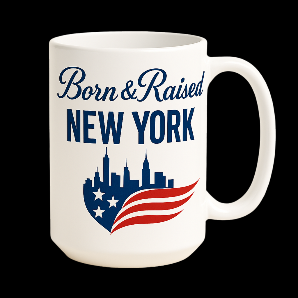 Chateau Marchetti® Giftset – “Born & Raised” | 15oz Heritage Mug