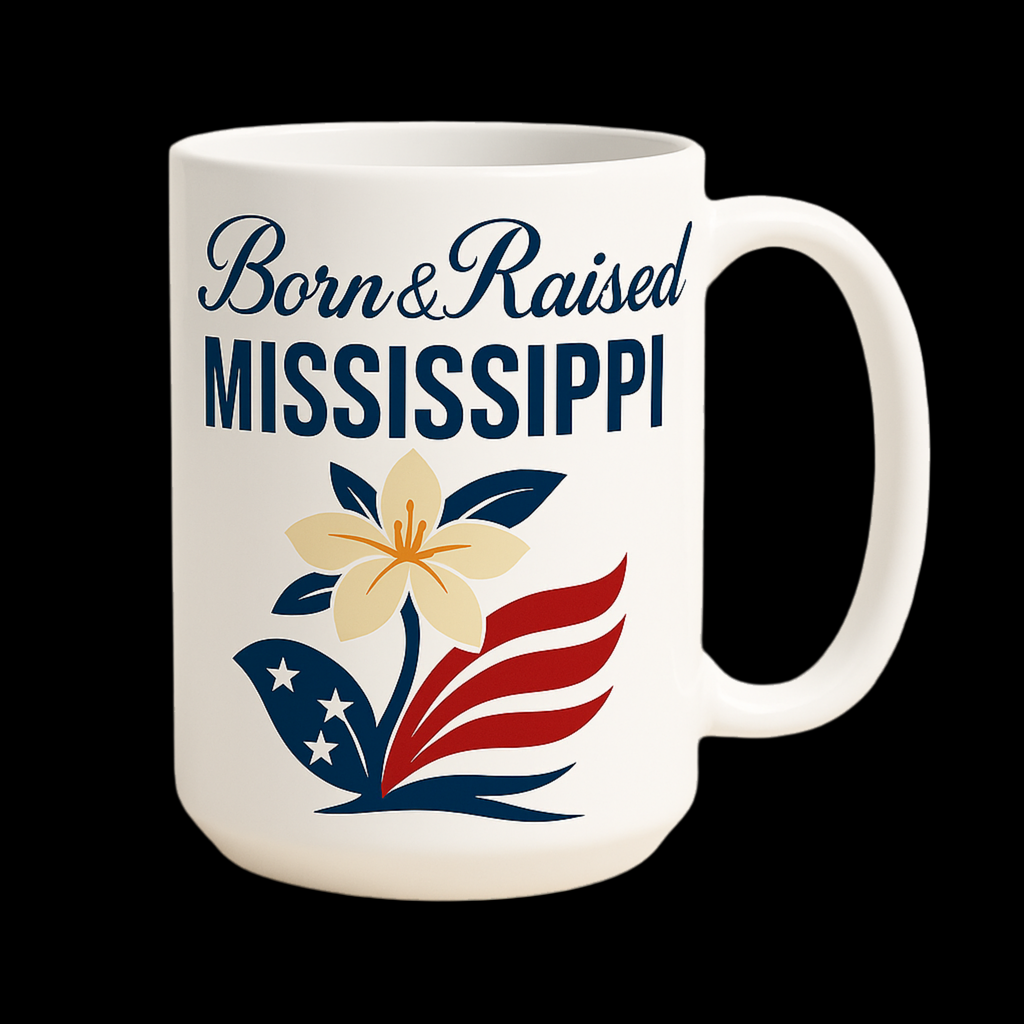 Chateau Marchetti® Giftset – “Born & Raised” | 15oz Heritage Mug