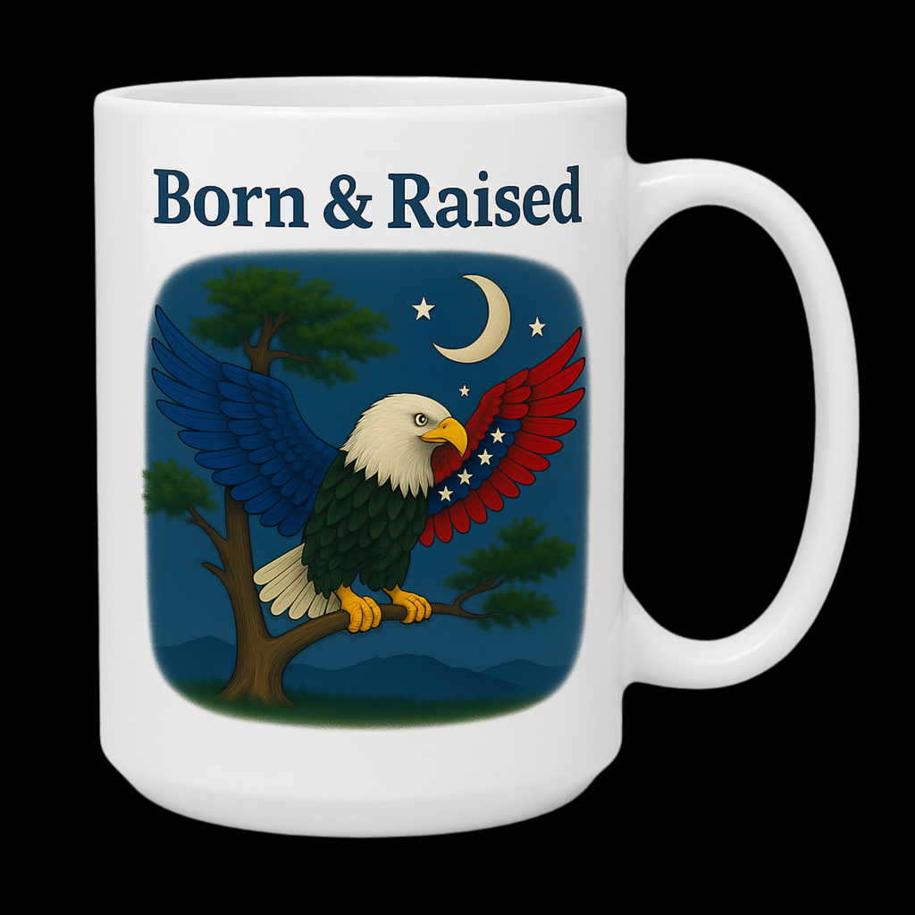 Chateau Marchetti® Giftset – “Born & Raised” | 15oz Heritage Mug