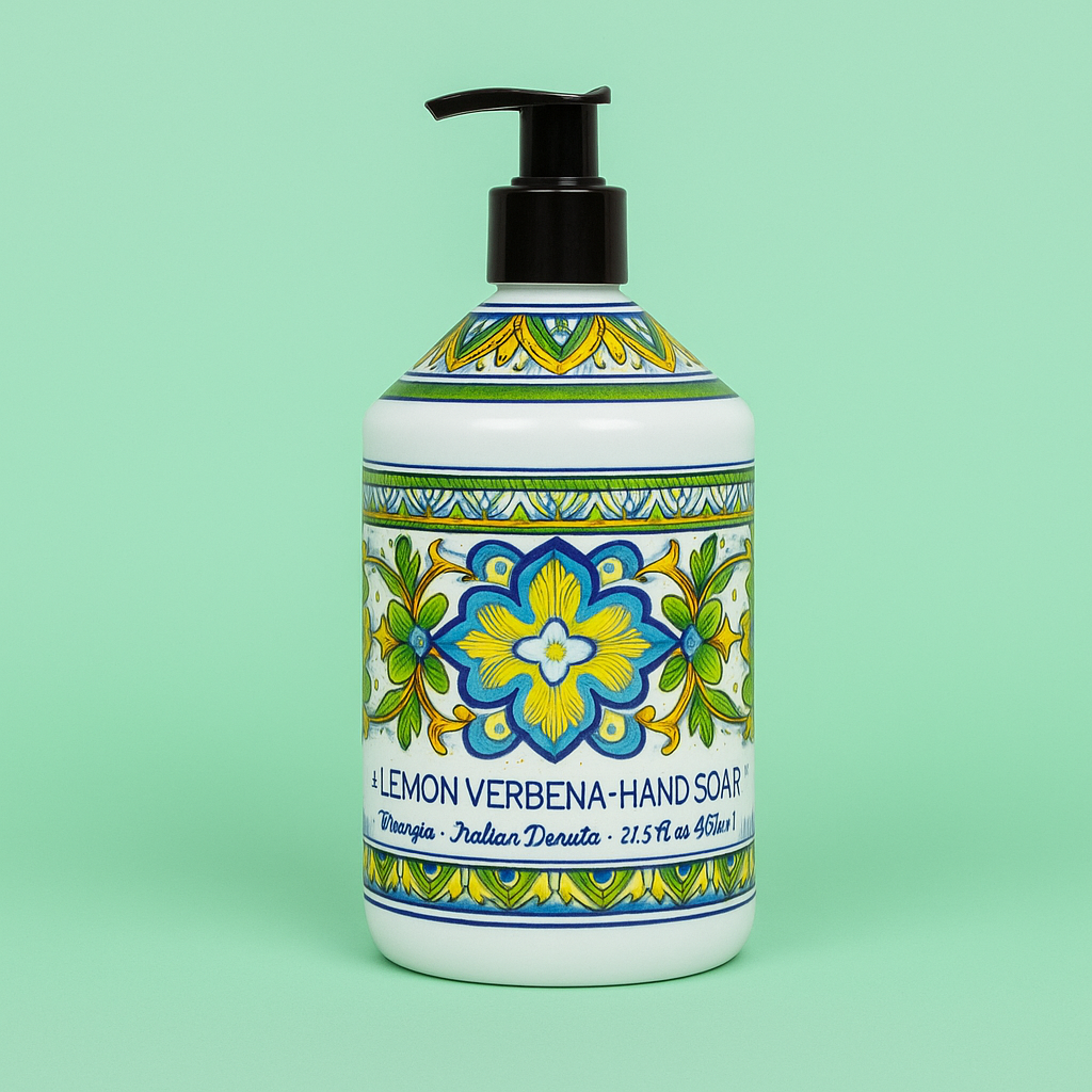 Perugia Italian Deruta Hand Soap – 21.5 fl oz – Single Bottle – Pick Your Scent!