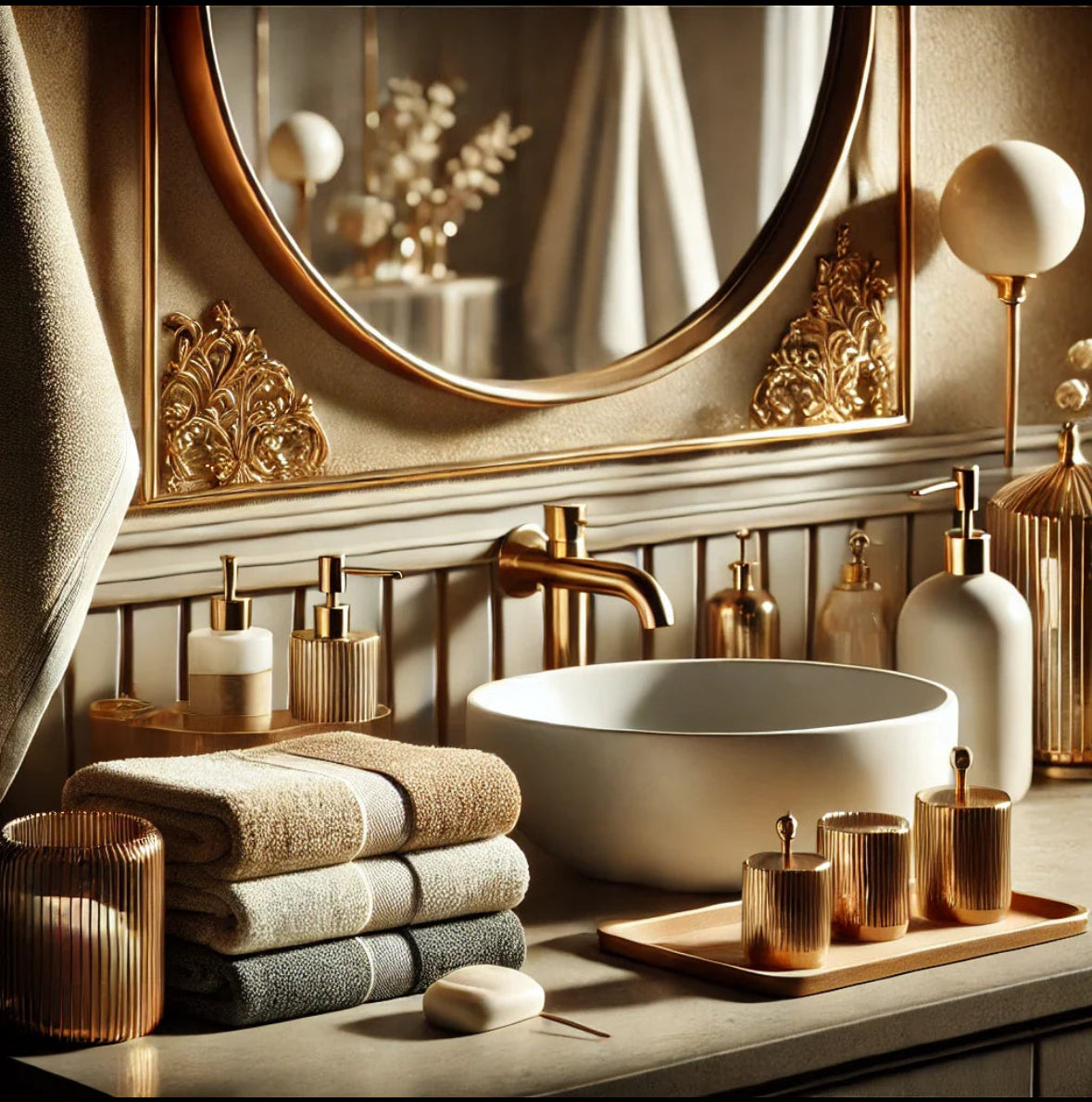 “Luxe & Lather: The Bathroom Collection”